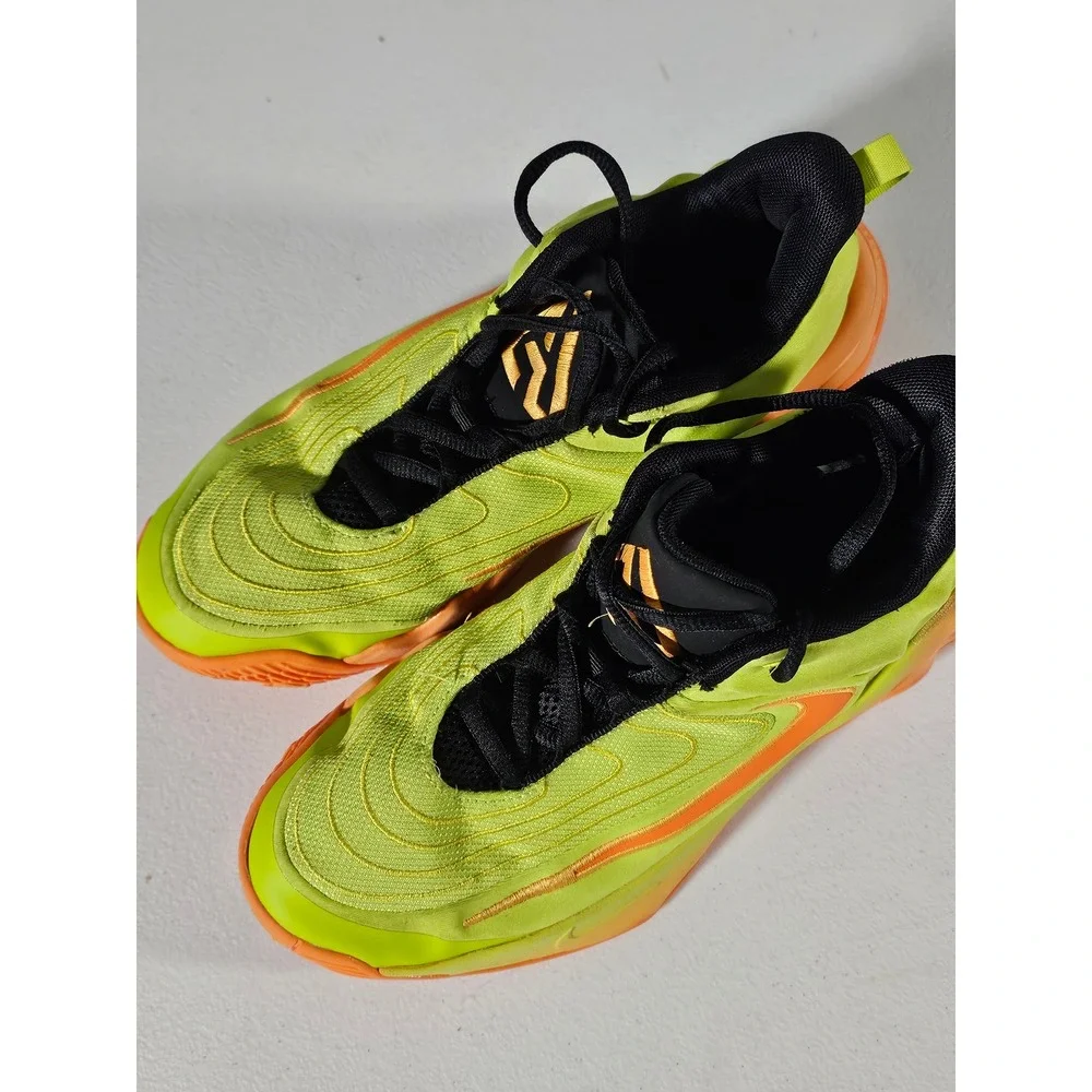 Nike Giannis Immortality 4 Basketball Shoes Youth 6Y Volt Orange FZ6734-301